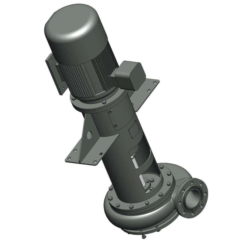 Изображение нового вертикального шламового насоса ВШН-150/30-00 L1=685 производства ДОНМАШГРУП