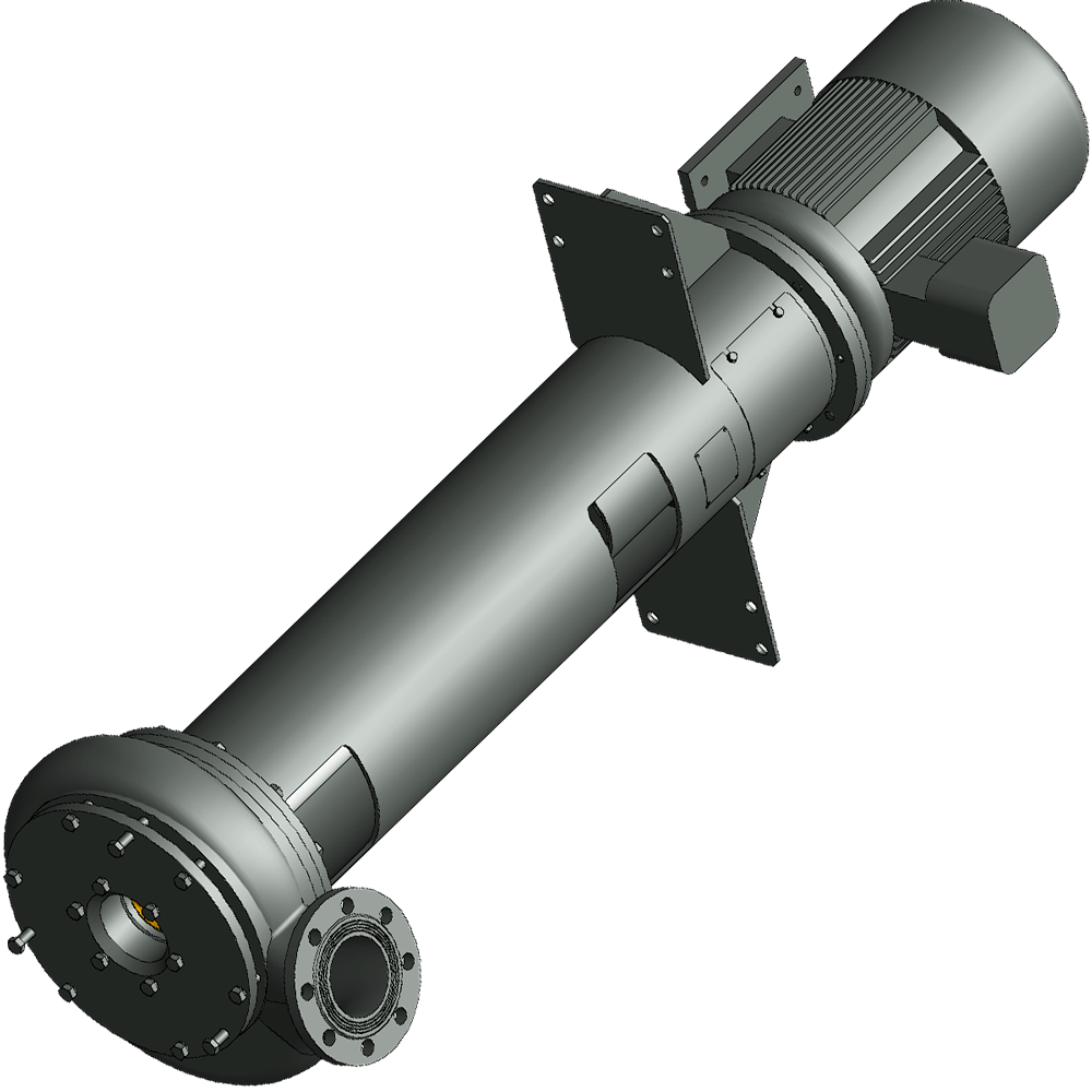 Изображение вертикального шламового насоса ВШН-150/30-02 L1=1250 производства ДОНМАШГРУП