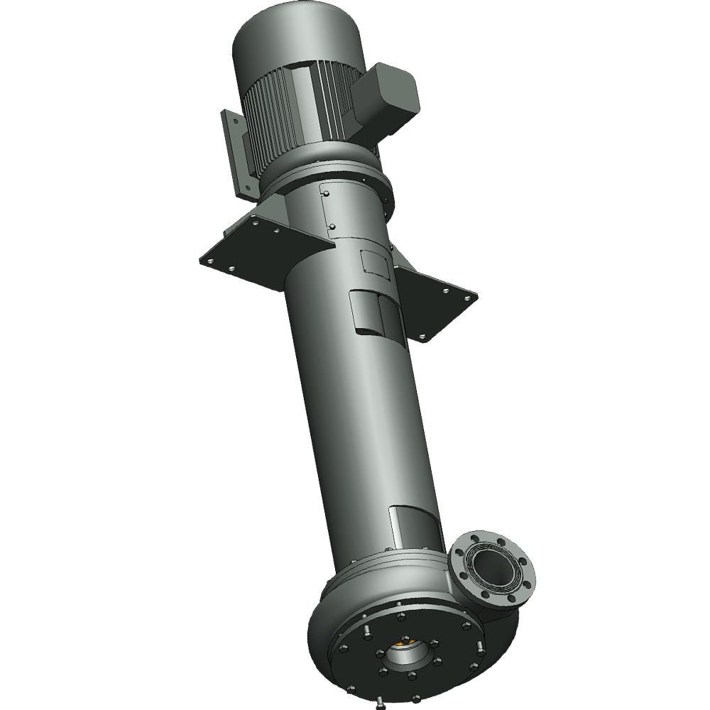 Изображение вертикального шламового насоса ВШН-150/30-02 L1=1250 производства ДОНМАШГРУП