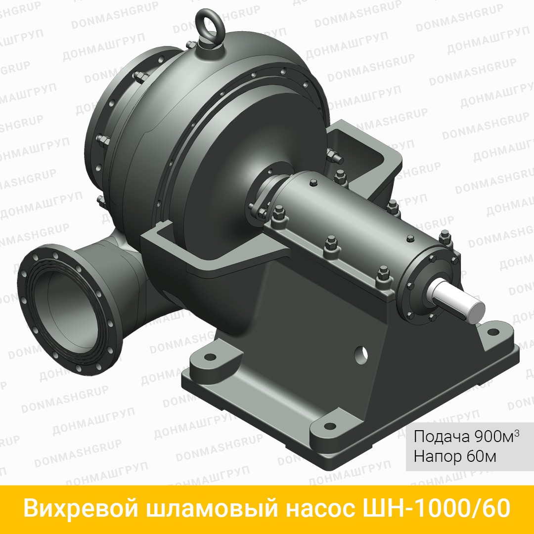 Вихревой шламовый насос ШН-1000/60